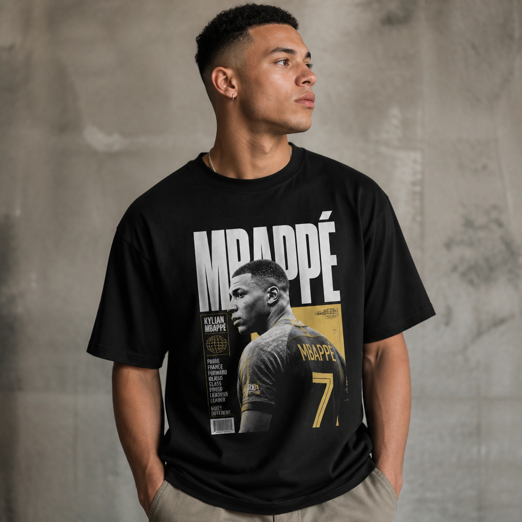 Kylian Mbappé Unisex T-Shirt – Limited-Time Offer – Hot Seller
