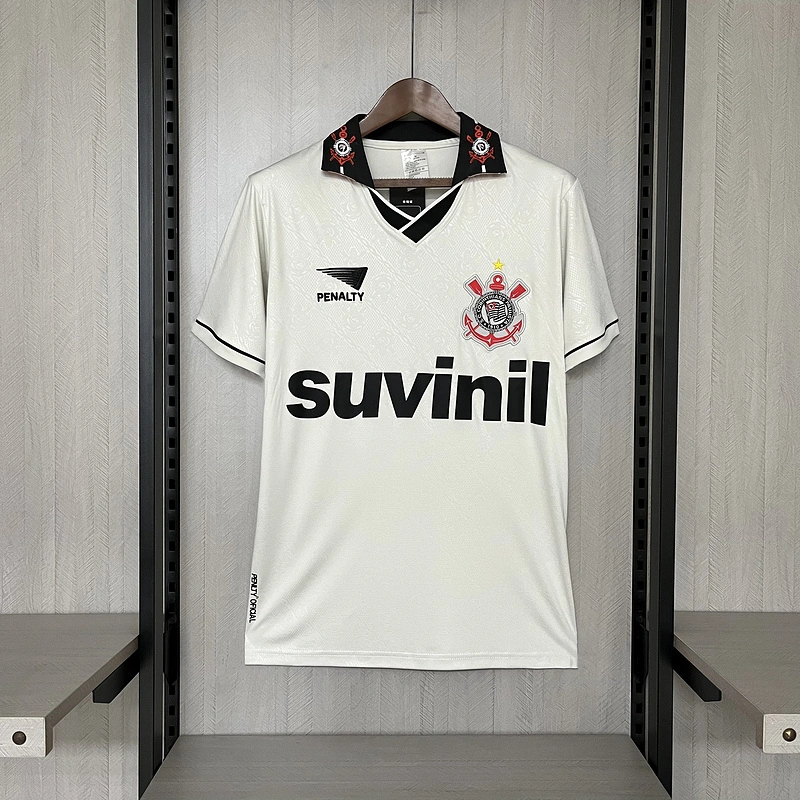 Retro 1996 Corinthians Home Football jersey retro