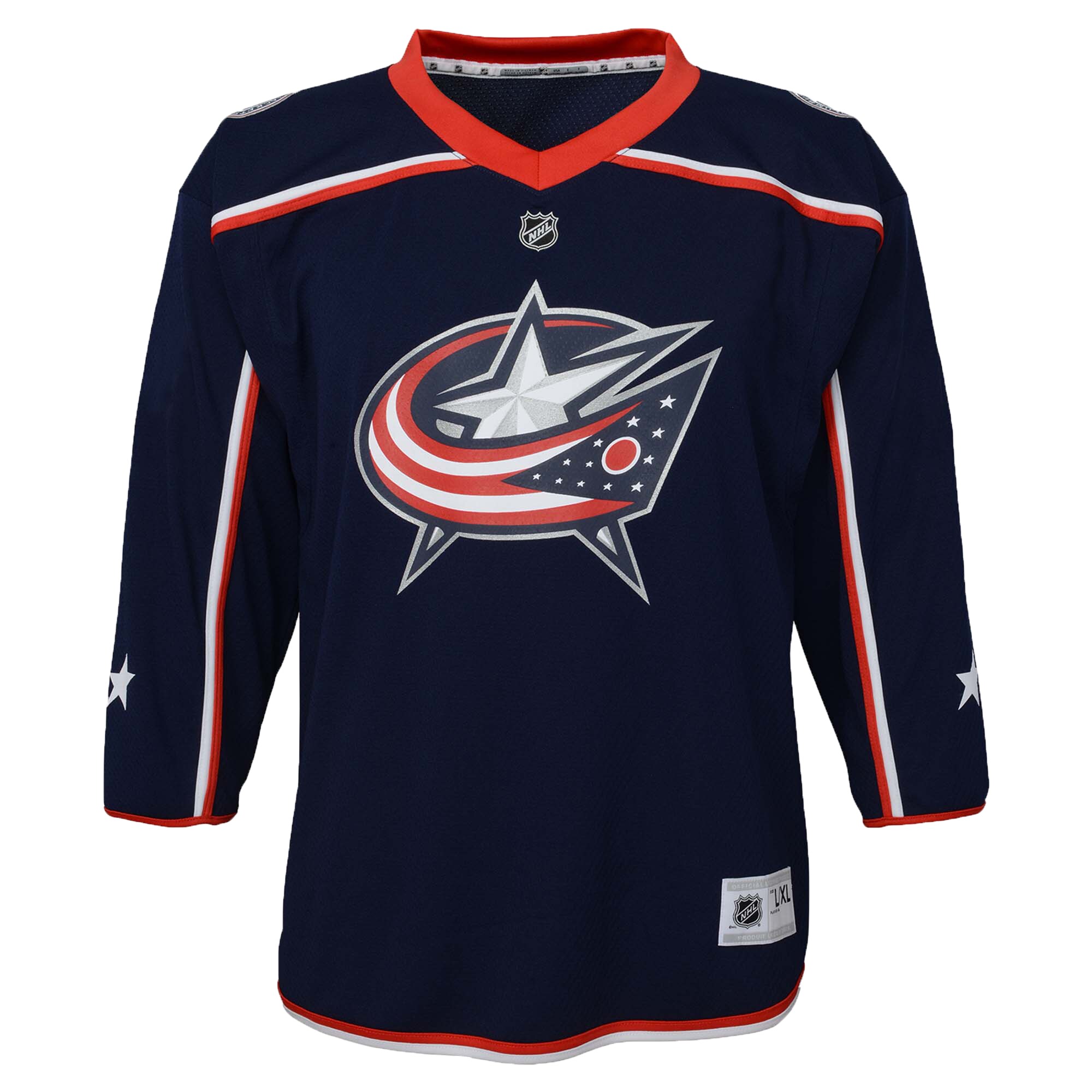 Columbus Blue Jackets Preschool Home Replica Custom Jersey – Navy