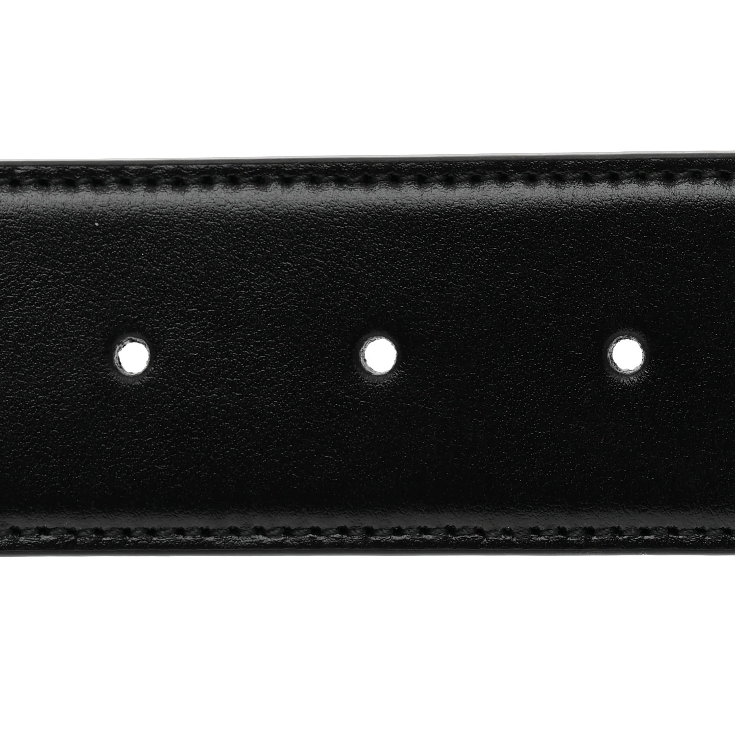 Plutone Calfskin Interlocking G 40mm Belt 85 34 Black