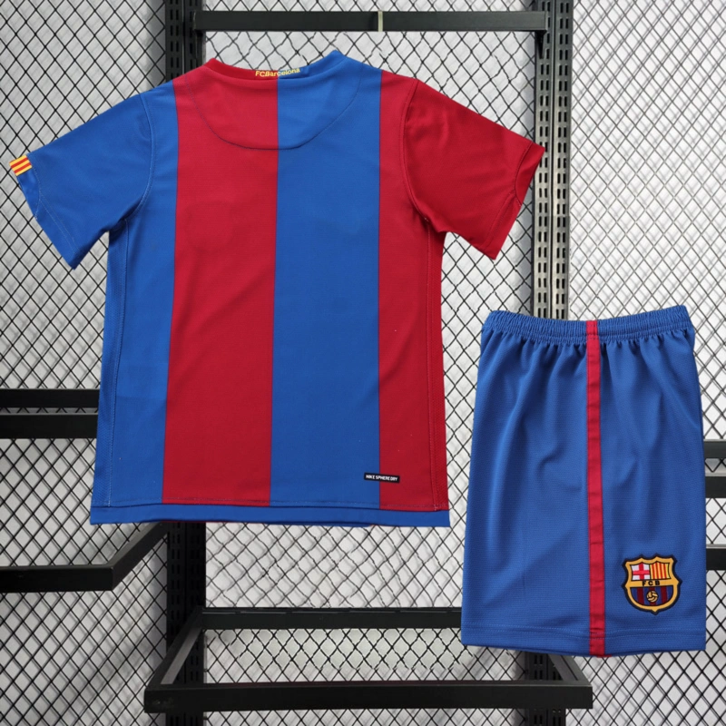 Retro KIDS 2006-07 KIDS Barcelona Away retro football jersey
