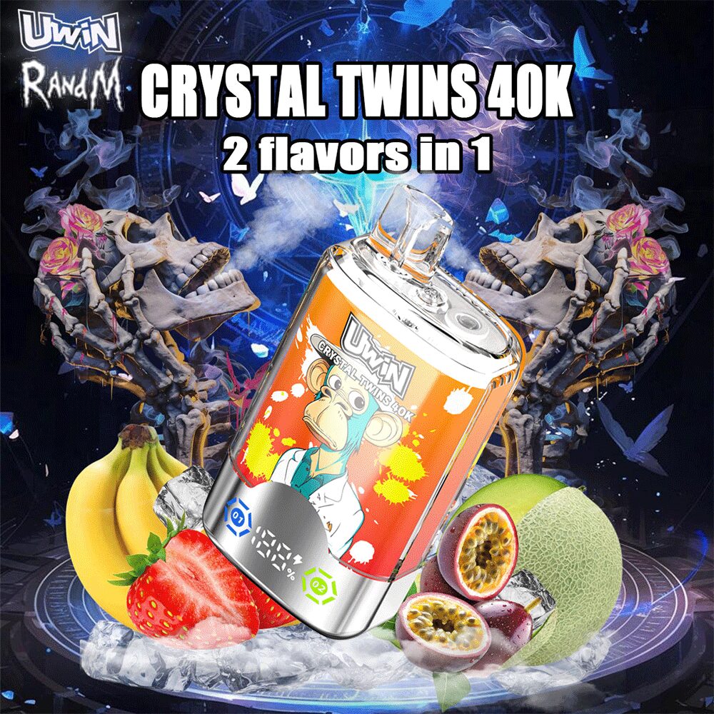 Uwin Twins Crystal 40K Disposable Vape(3 pieces)