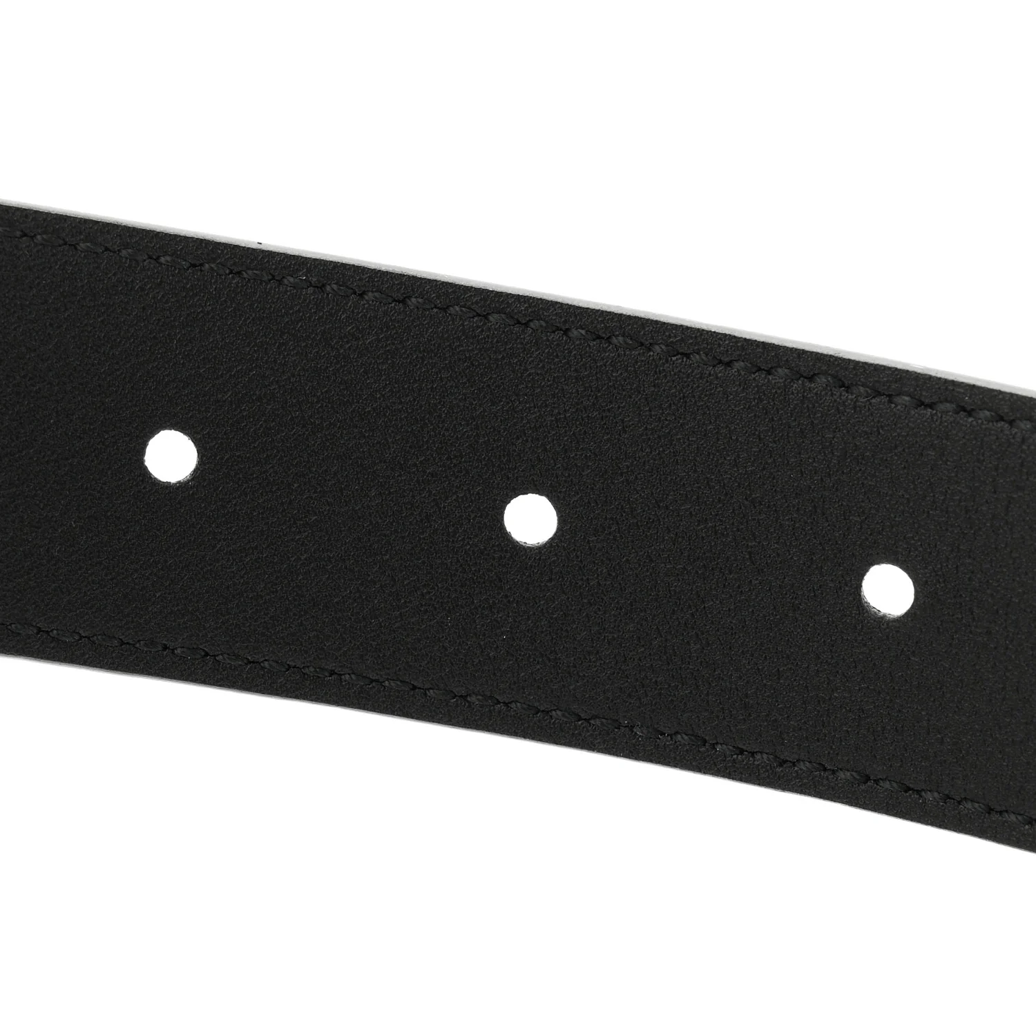 Calfskin Double G 30mm Belt 80 32 Black