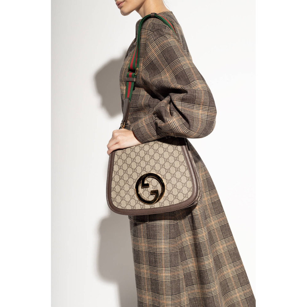 Gucci GG Supreme Blondie Medium Shoulder Bag