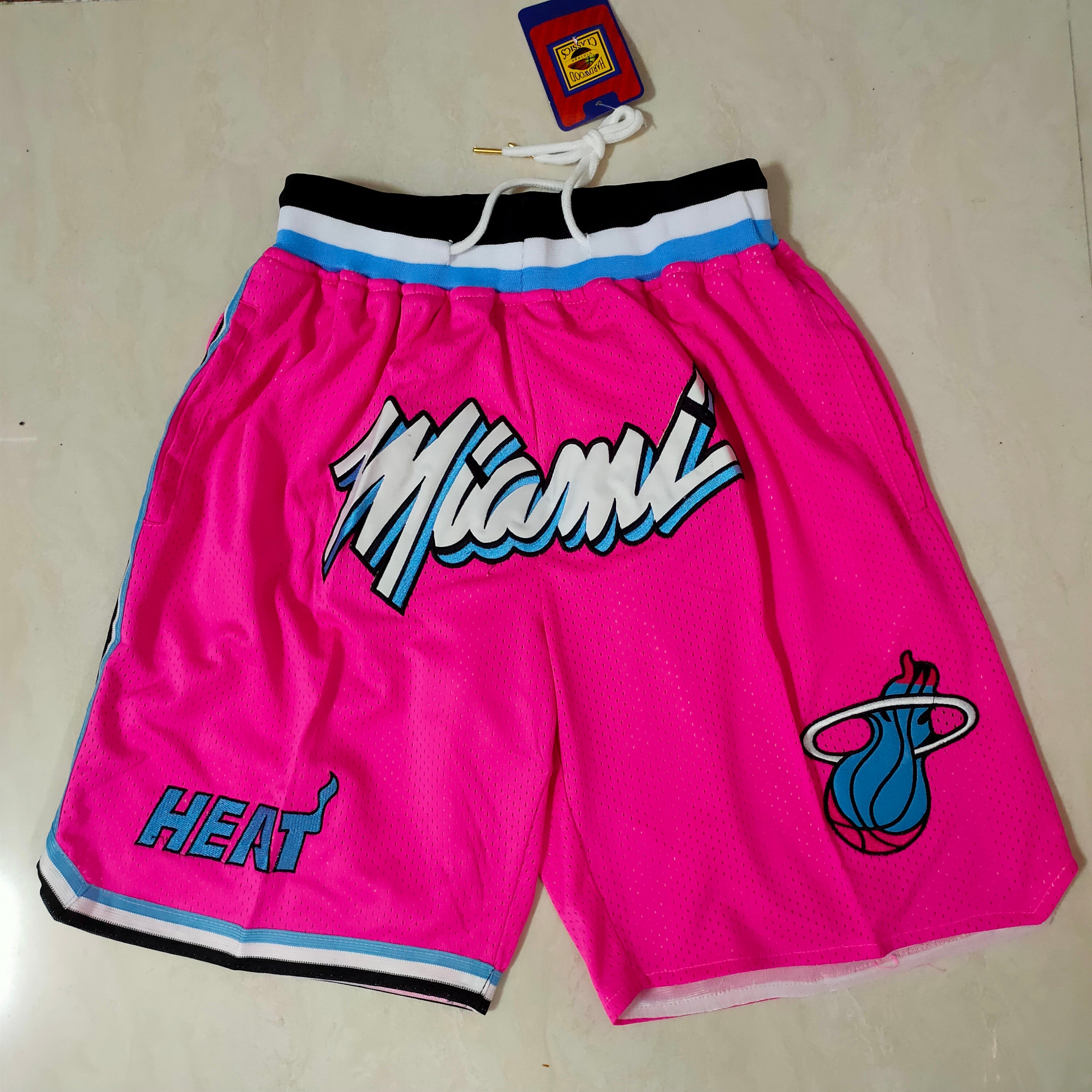 Miami Heat pink pocket pants