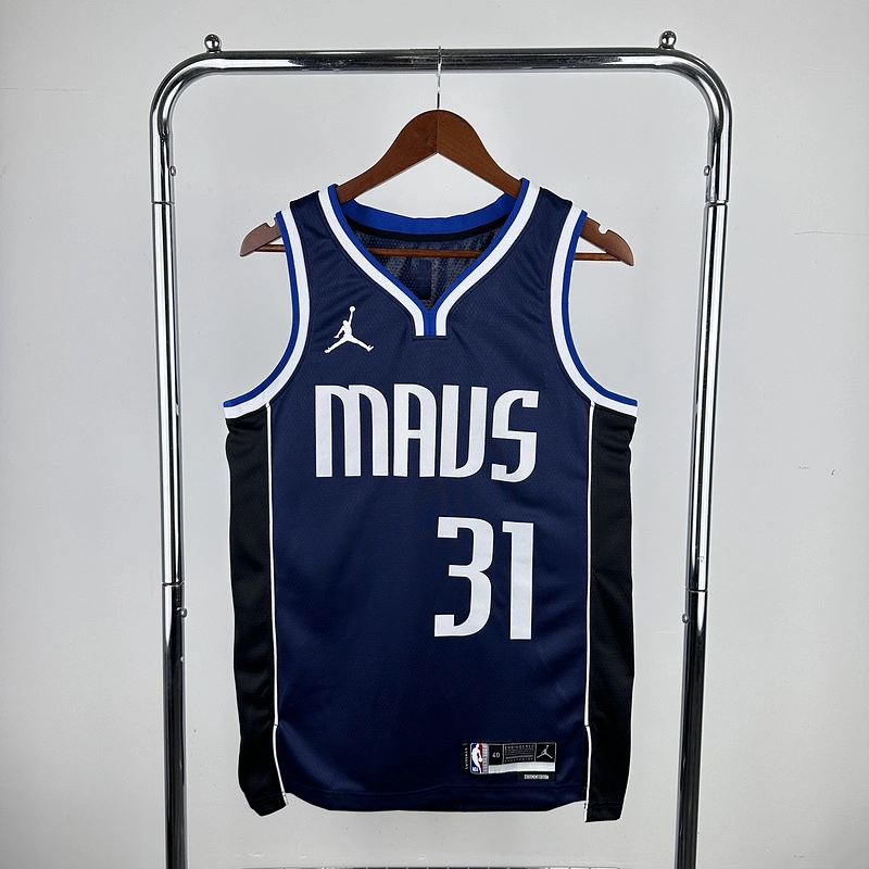 2023 NBA Dallas Mavericks 31 THOMPSON Basketball Jersey