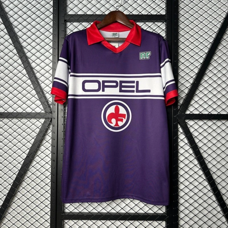 Retro 1983-85 Fiorentina Home Football jersey retro