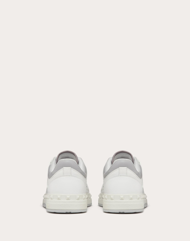 VALENTINO FREEDOTS LOW-TOP SNEAKER IN CALFSKIN