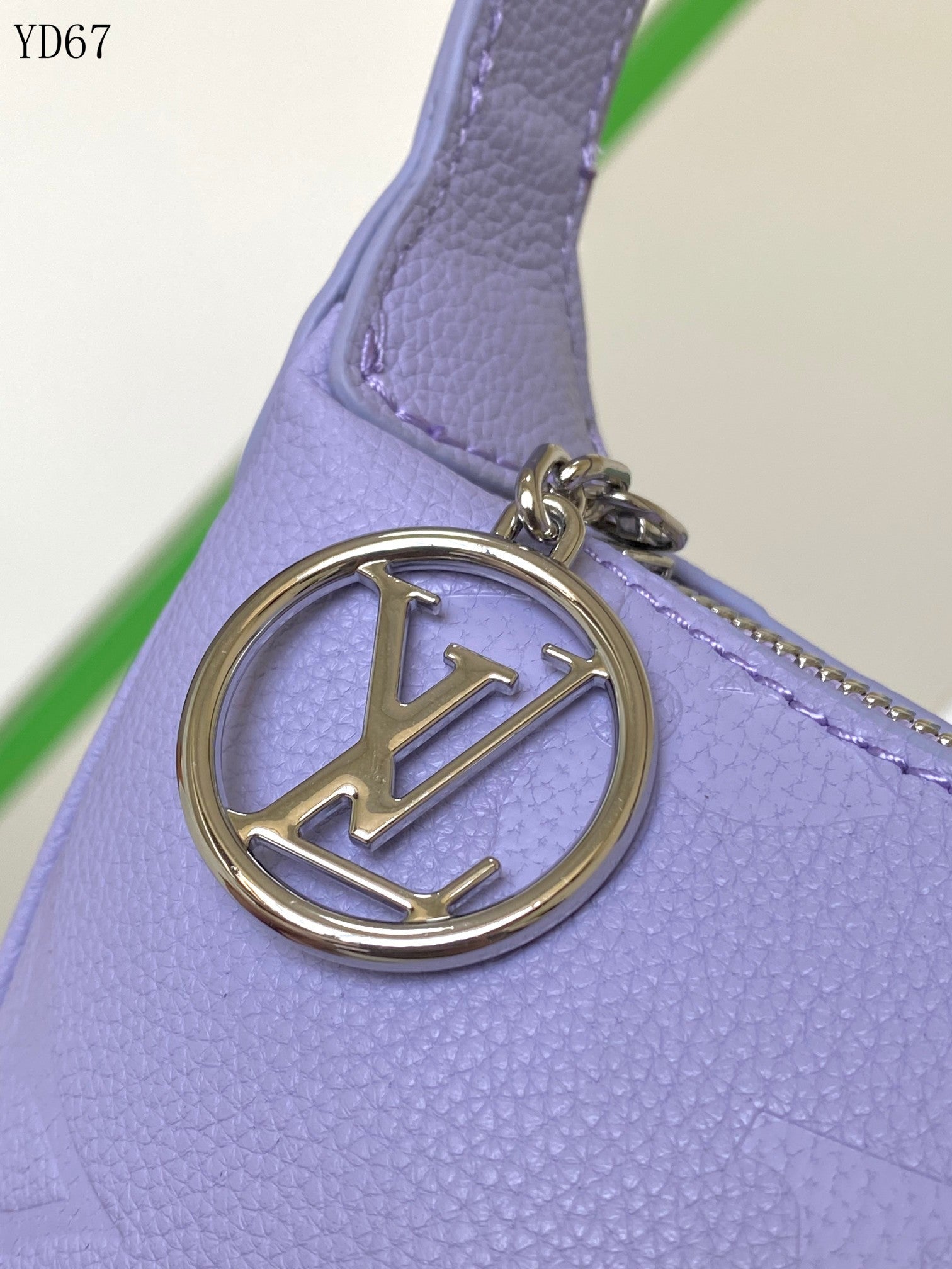 Louis Vuitton Monogram Empreinte Purple Shoulder Bag 20Cm M82391