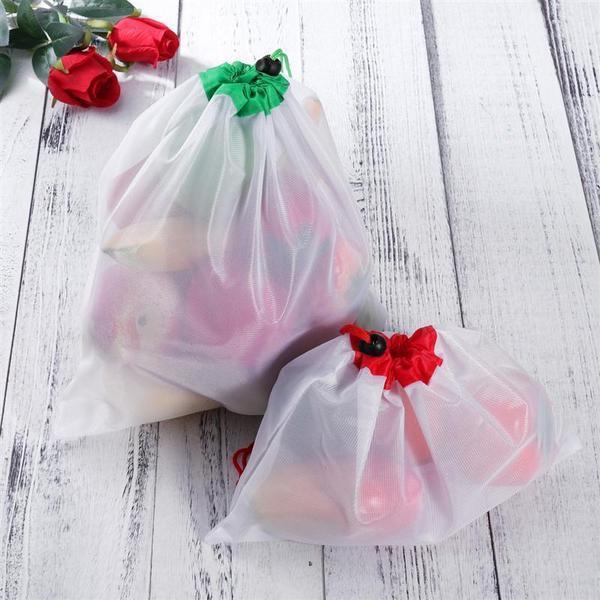 Waste Free Reusable Produce Bags(12PCS)
