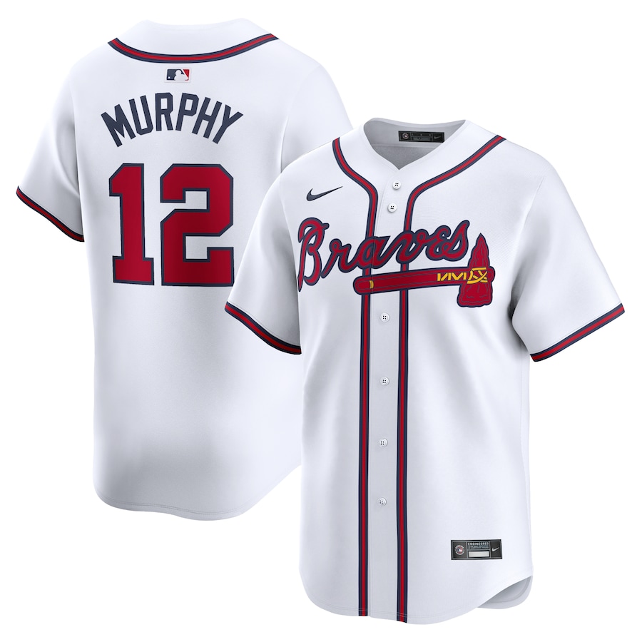 Sean Murphy Atlanta Braves Home Limited Player Jersey White