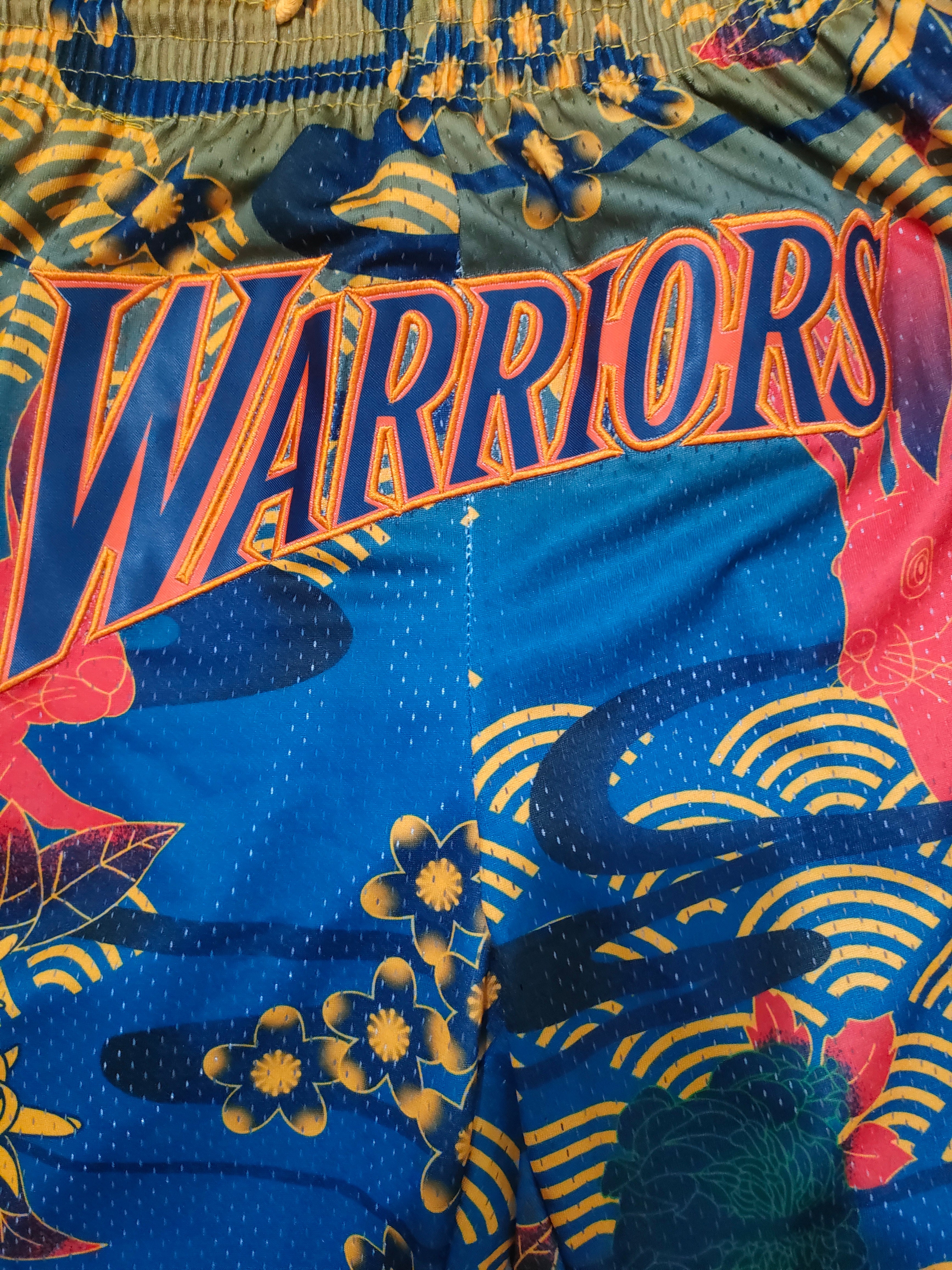 Golden State Warriors Blue Year of the Rabbit Pocket Pants