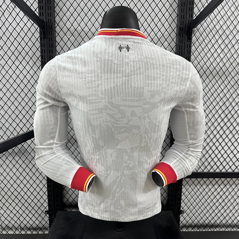 Player 2024-25 Liverpool III Away Long sleeves Football jersey