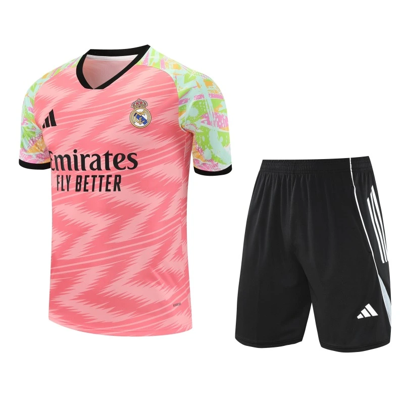 2025-26 Real Madrid Short Sleeve Training Wear