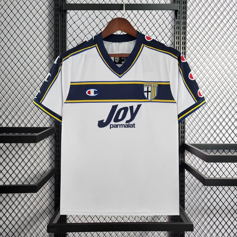 retro 2001-02 Parma Away retro football jersey