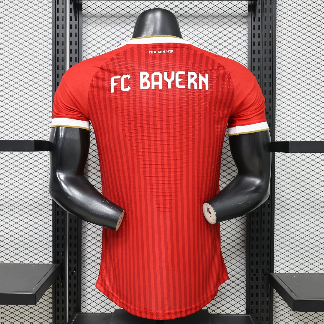 2026/27 Bundesliga Bayern Munich Team Home Football Jersey Player Version - JerseyFun