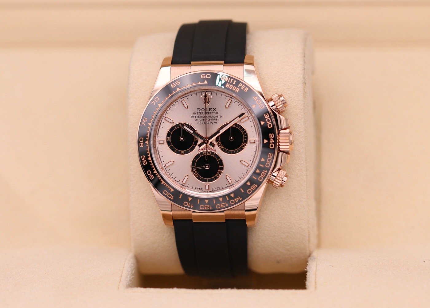 Rolex Daytona 40 mm Sundust Dial in Everose Gold 126515LN