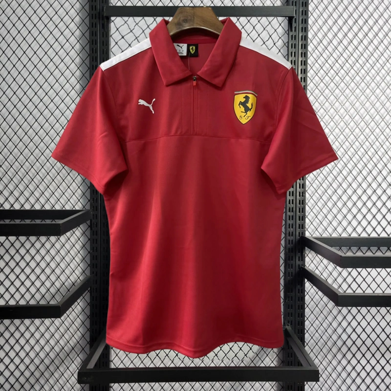 2025 F1 Ferrari Racing POLO Racing Suit