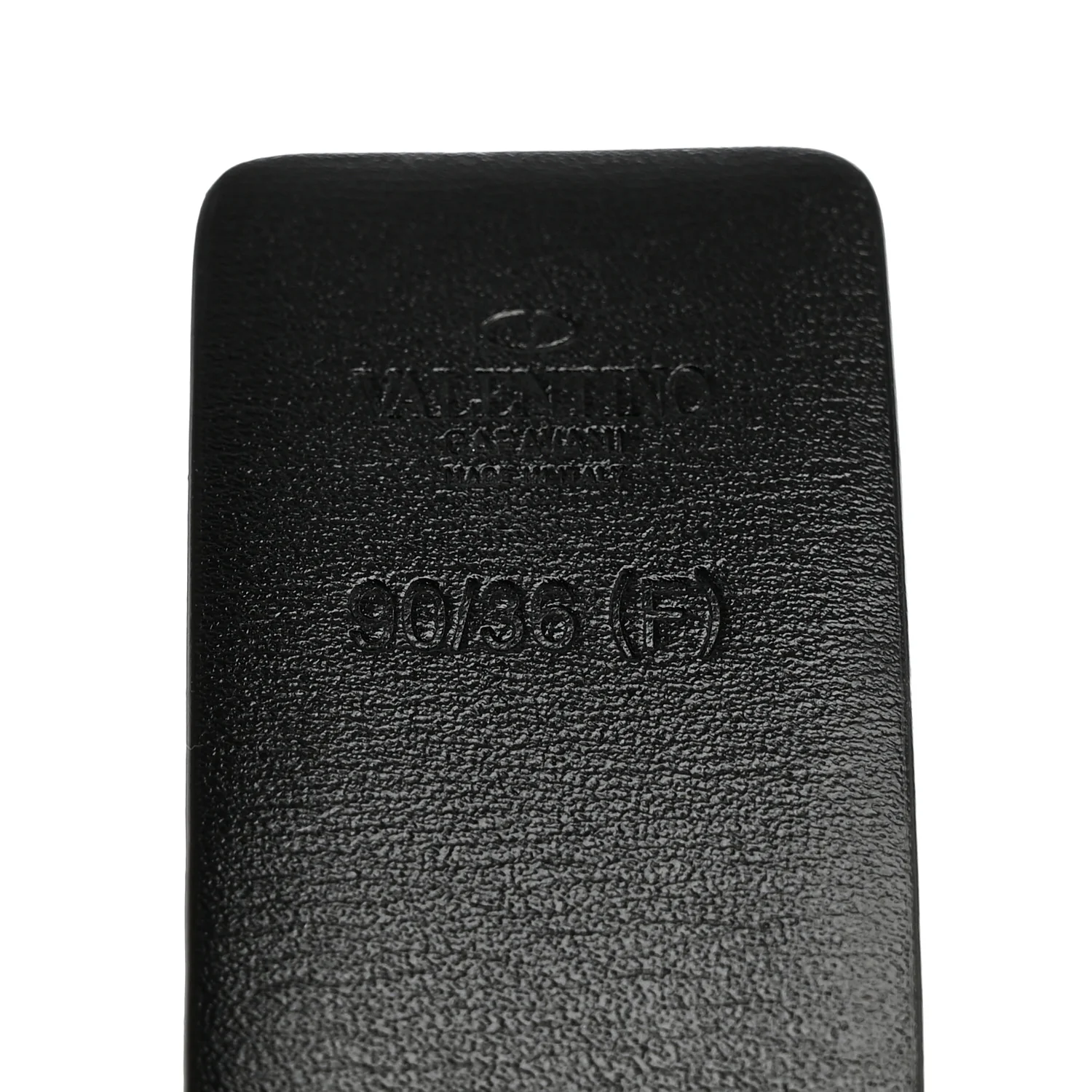 Glossy Calfskin VLogo Reversible 40mm Belt 90 36 Saddle Brown Black