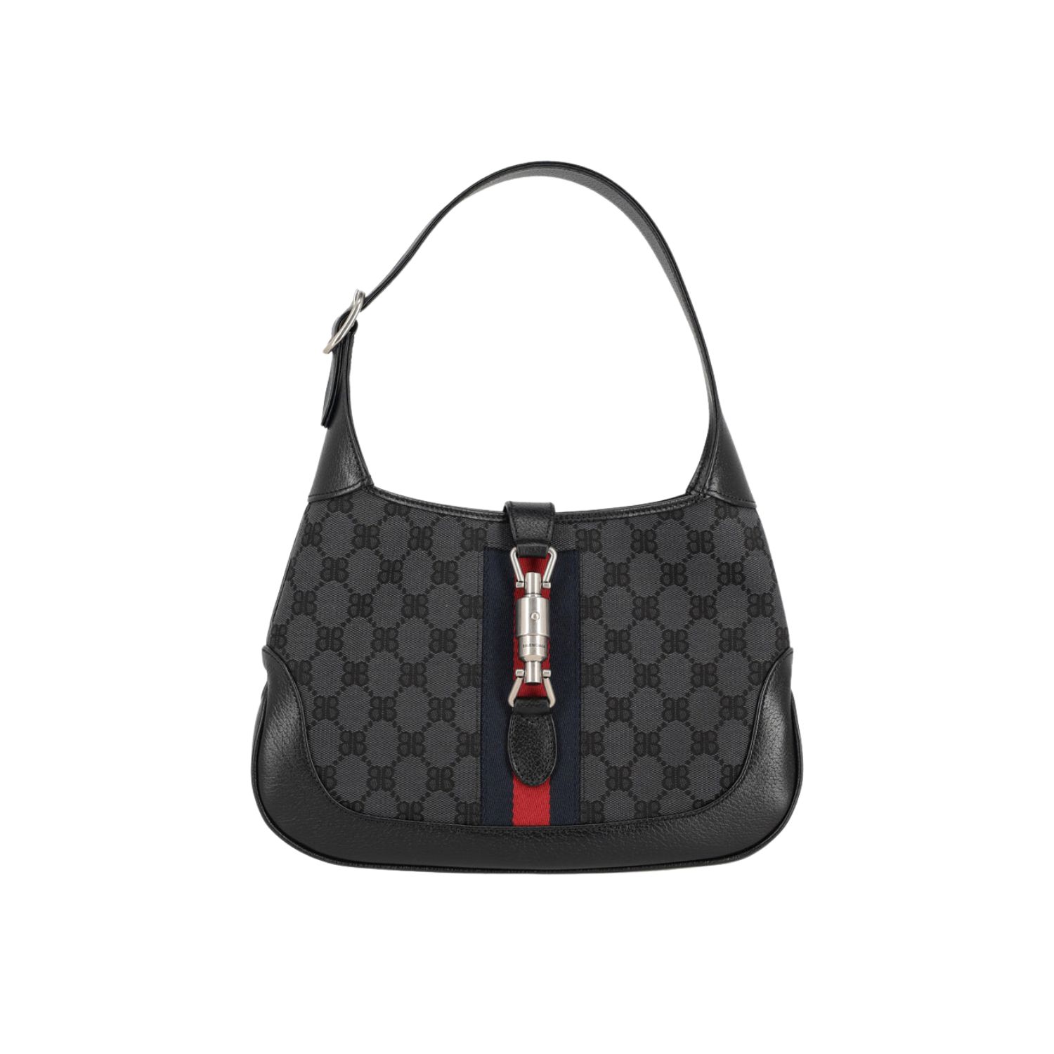 Gucci x Balenciaga Jackie 1961 Small Hobo Bag Black 27.5cm