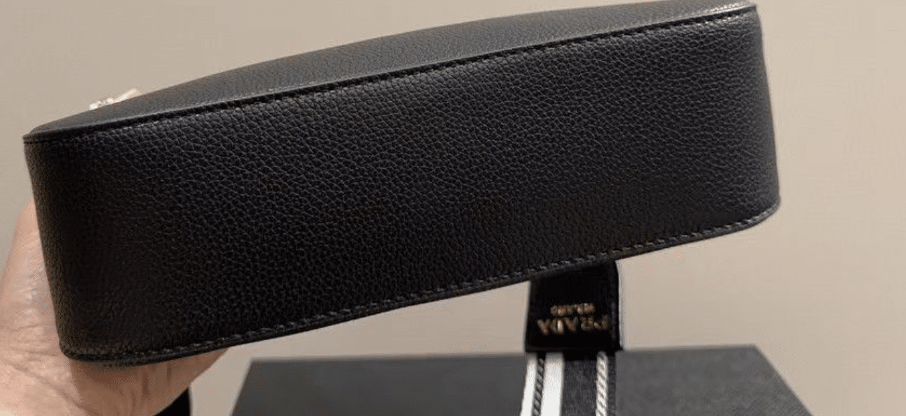 Prada Hobo Bag Black 23Cm