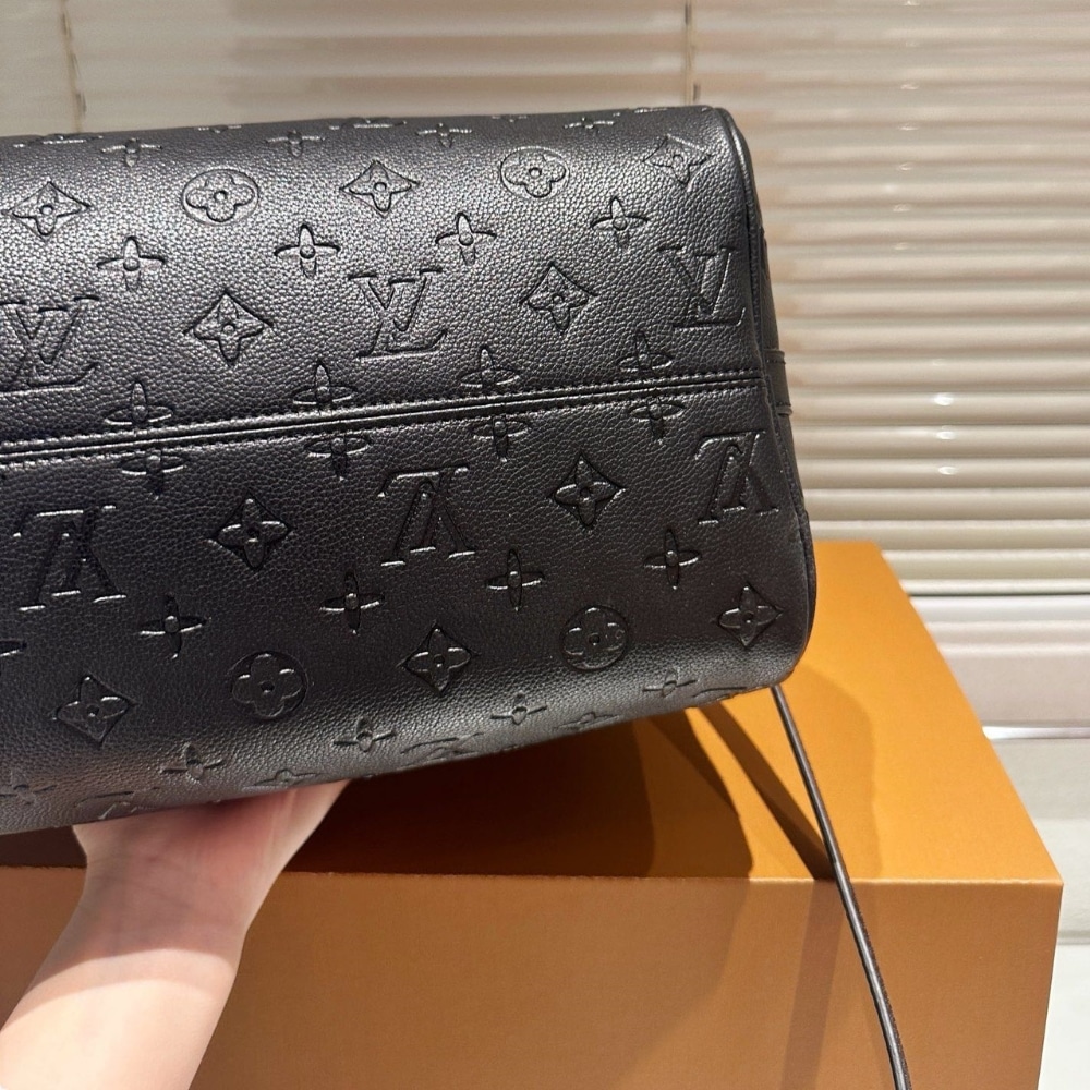 Louis Vuitton Speedy Soft Bag Monogram Black 30cm