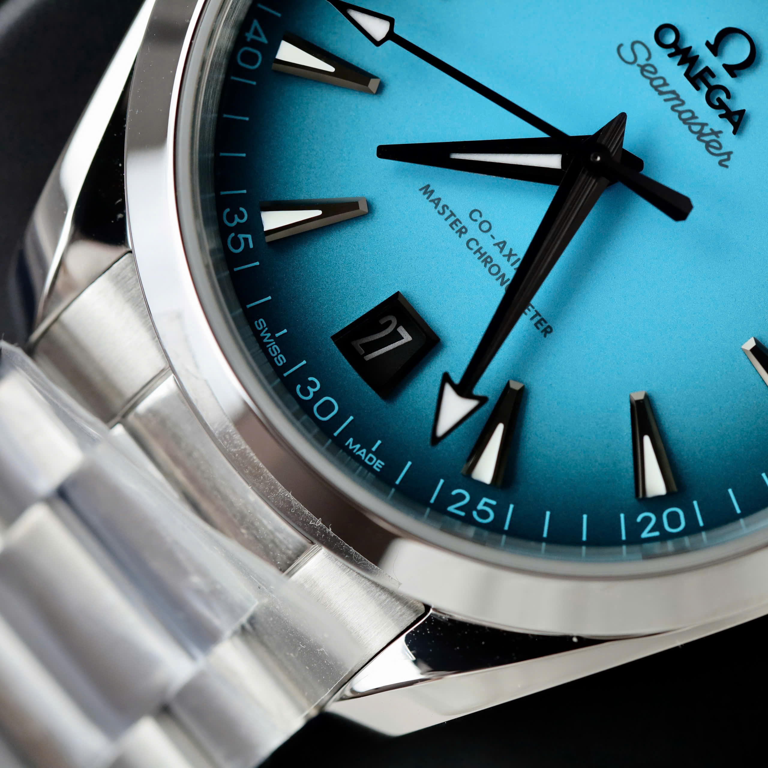 Omega Seamaster Aqua Terra Watch 41mm Turquoise Dial
