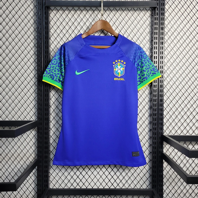 2022-23 Brazil Women's Away  VINI JP PAPHINHA CUNHA NAYMAR JR L.PAQUETA Football jersey