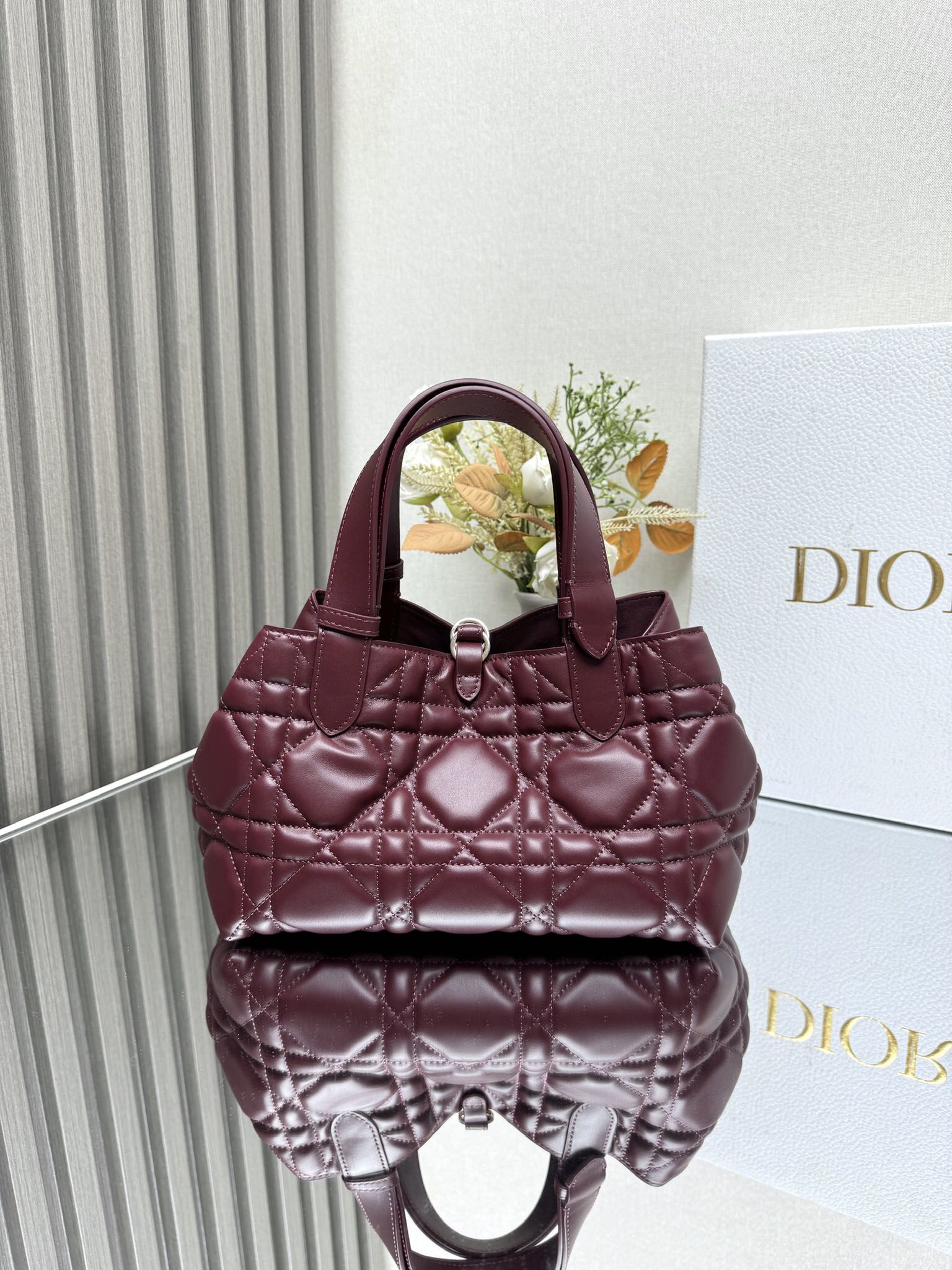 Dior-toujours handbag Burgundy