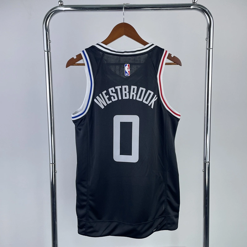 2023 NBA LA Clippers (0 WESTBROOK) Basketball Jersey