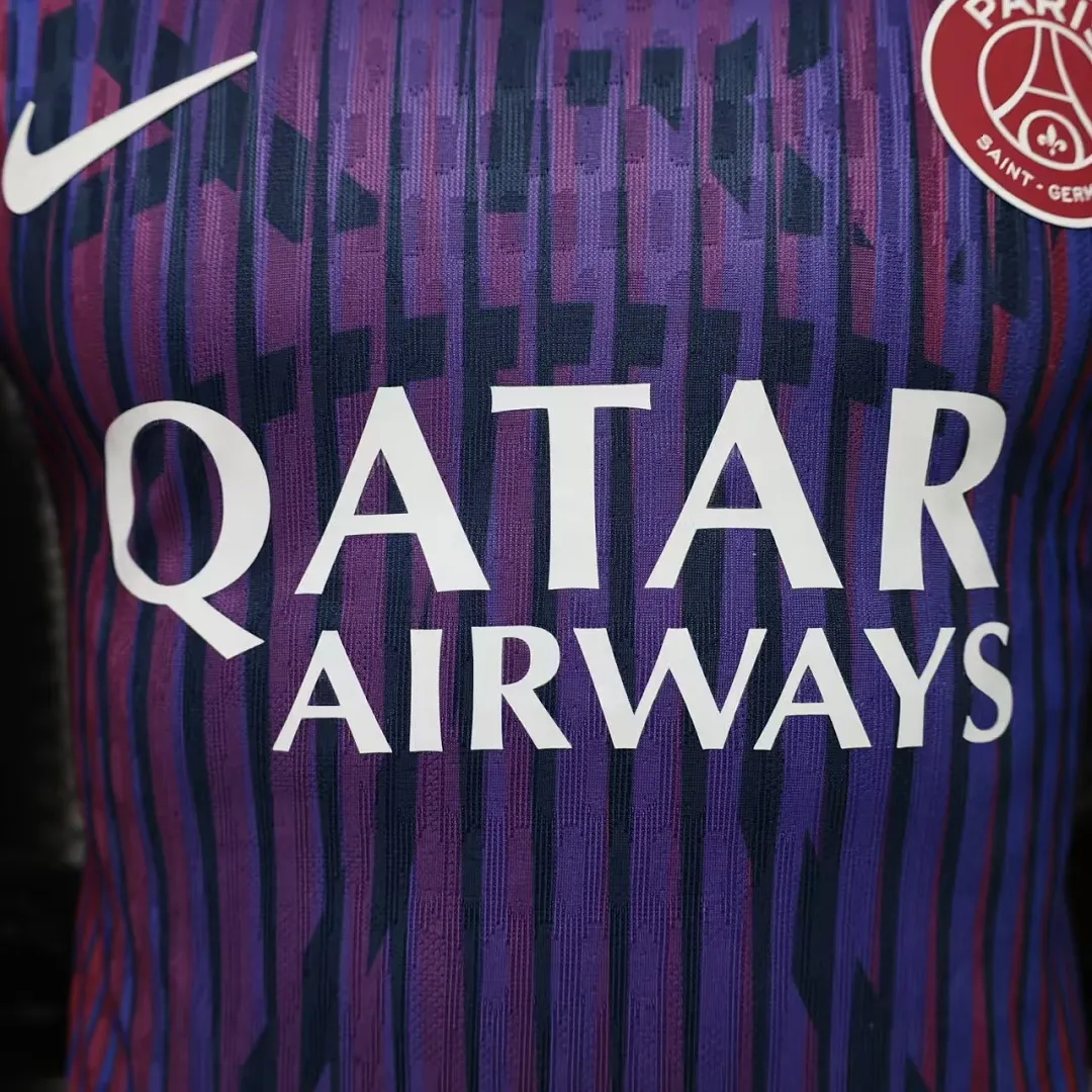 2026/27 Ligue 1 Paris Saint-Germain Team Purple Away Football Jersey Player Version - JerseyFun