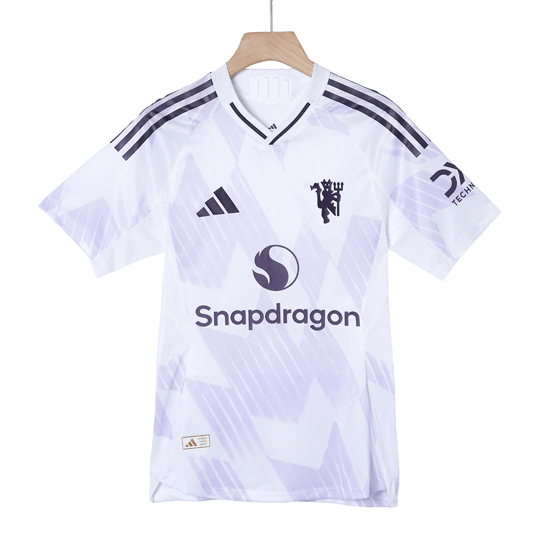 B.FERNANDES #8 Manchester United Away Player Version Soccer Jersey 2025/26