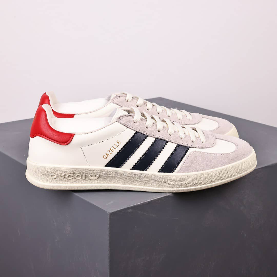 Gucci X Adidas Gazelle Sneaker In White 707861 Utt10 9060
