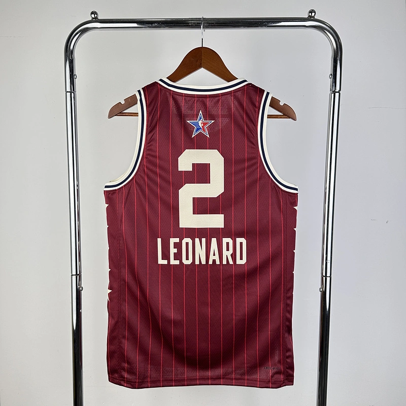 2024 NBA All Star Game (2 LEONARD) Basketball Jersey