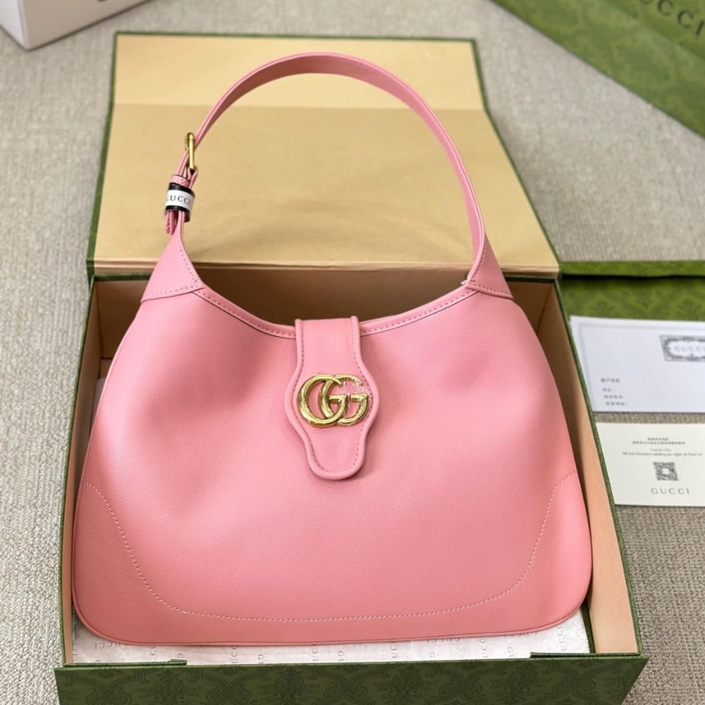 Gucci Aphrodite Medium Shoulder Bag Pink ‎39Cm 726274 Aaa9F 5815