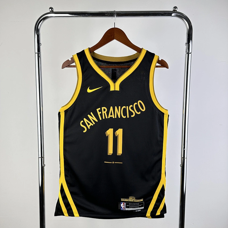 2024 NBA Golden State Warriors 11 THOMPSON Basketball Jersey