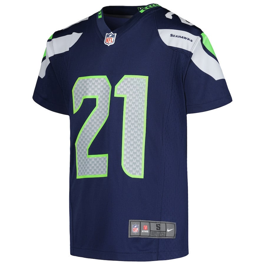Devon Witherspoon 21 Seattle Seahawks YOUTH Game Jersey - College Navy