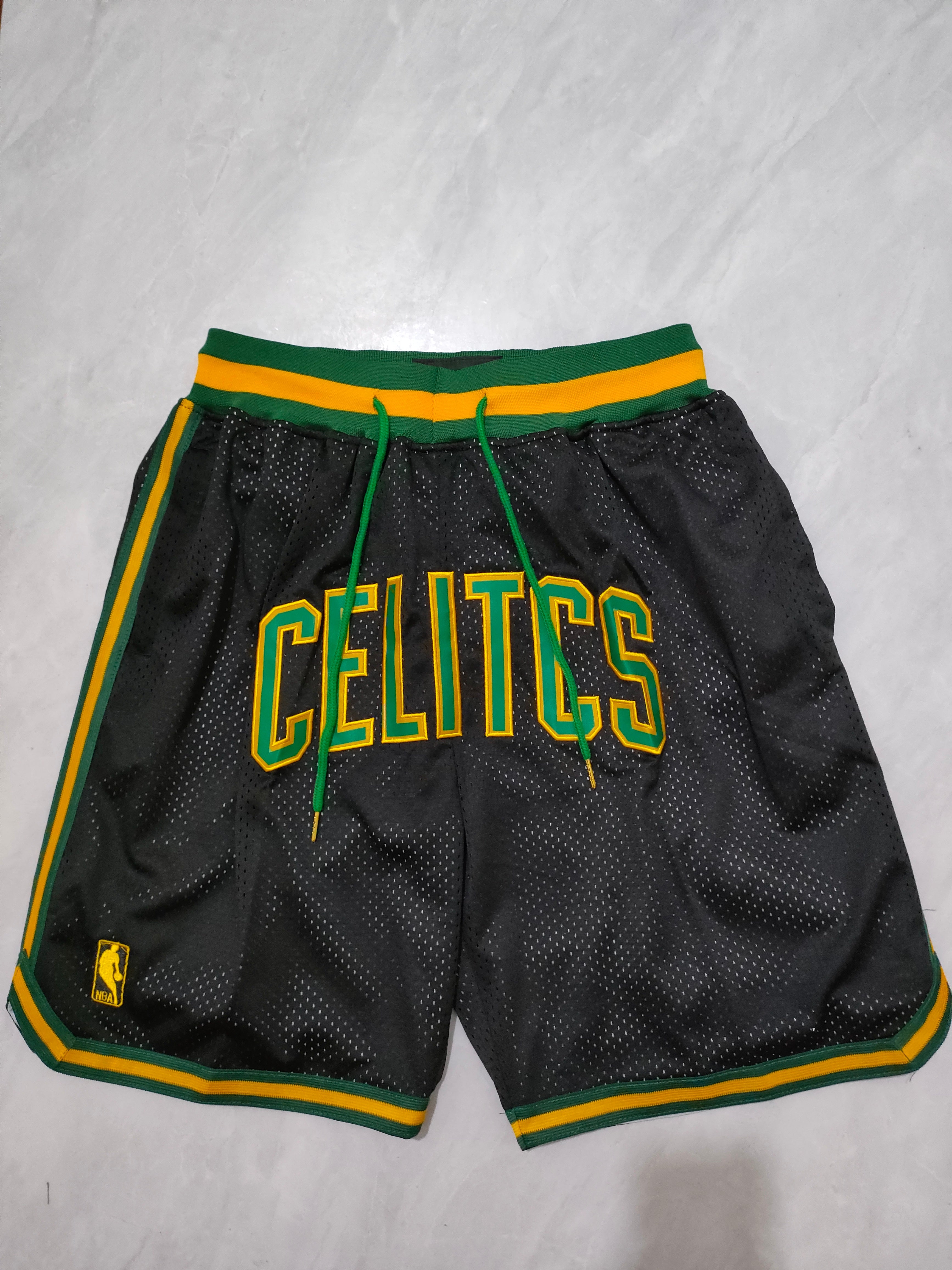 Boston Celtics black pocket pants