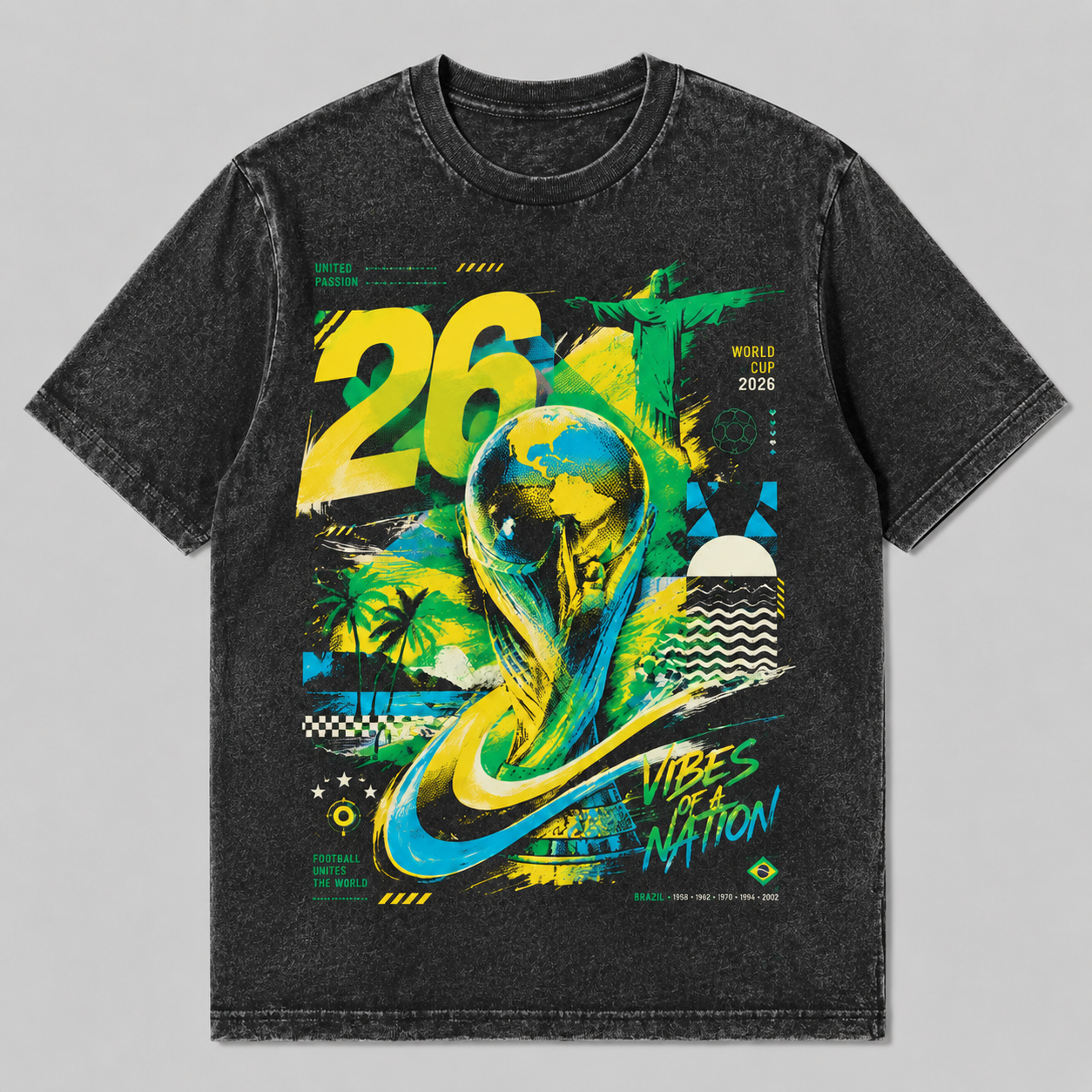 Unisex Loose Fit T-Shirt 100% Cotton Soft Comfortable Summer Casual Printed Top