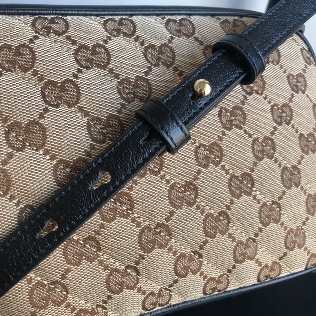 Gucci Gg Marmont Small Shoulder Bag Beige Ebony 24Cm 447632 Hvkeg 9772