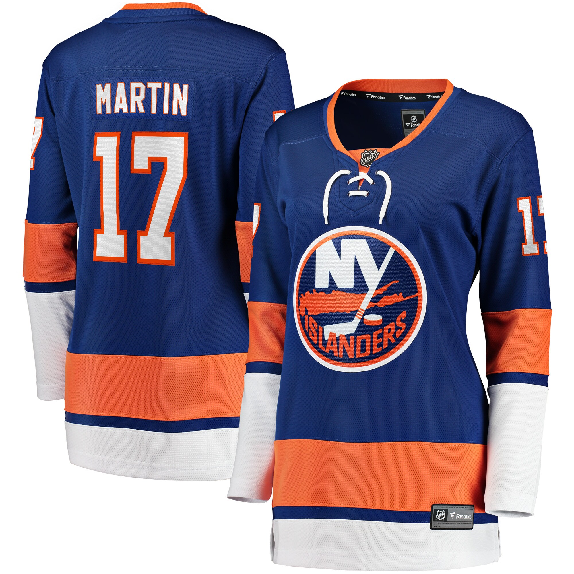Matt Martin New York Islanders Fanatics Women’s Home Team Breakaway Player Jersey – Royal
