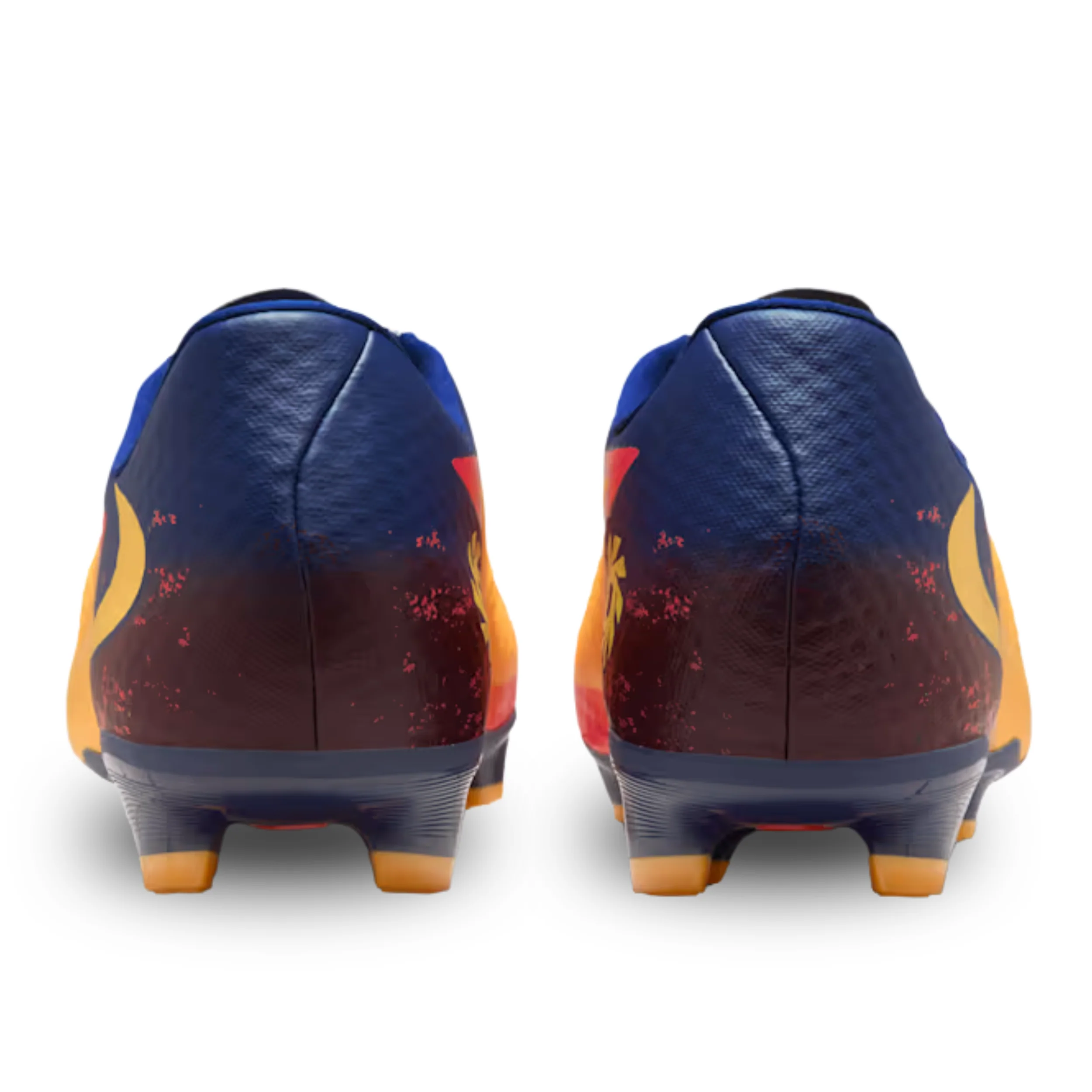Nike Phantom 6 Low Academy Erling Haaland FG/MG Soccer Cleats (Laser Orange/Lemon Venom/Blue Void)