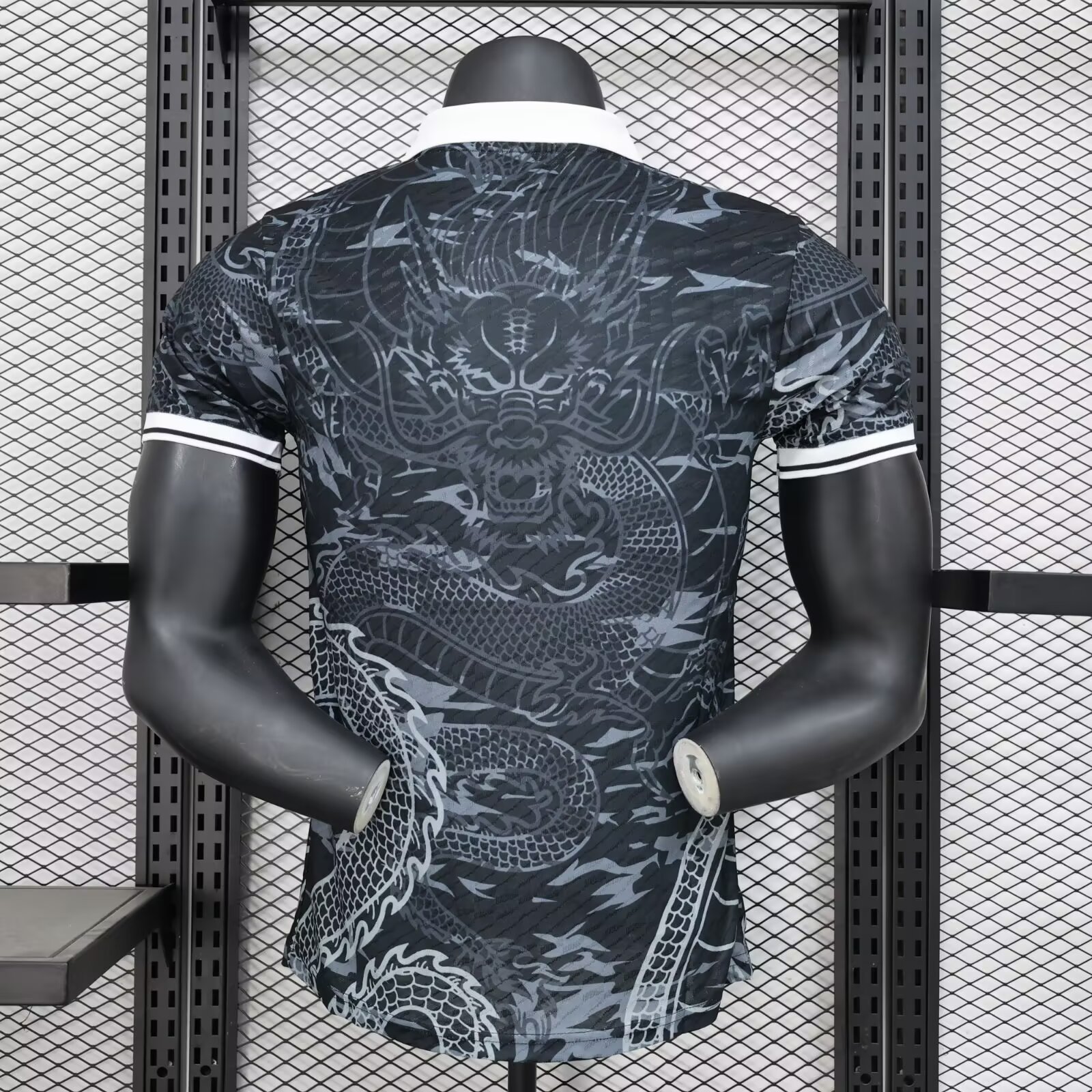 2024/2025 Player Version Real Madrid Chinese Dragon Black Football Shirt 1:1 Thai Quality