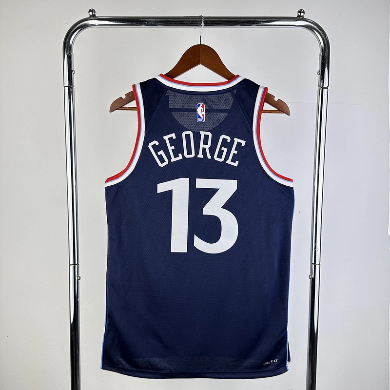 2025 NBA LA Clippers 13 GEORGE Basketball Jersey