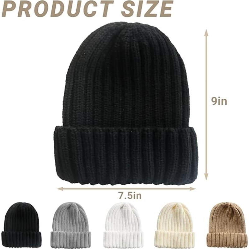 Thick Warm Winter Hats
