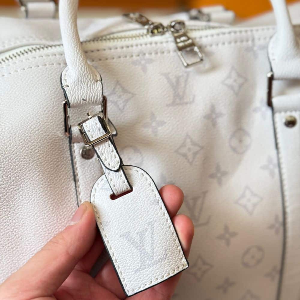 Louis Vuitton Keepall Bandouliere Optical White 40cm M30885