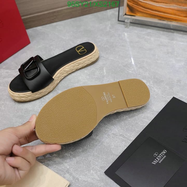 Valentino Garavani VLogo Signature Slide Sandals Black