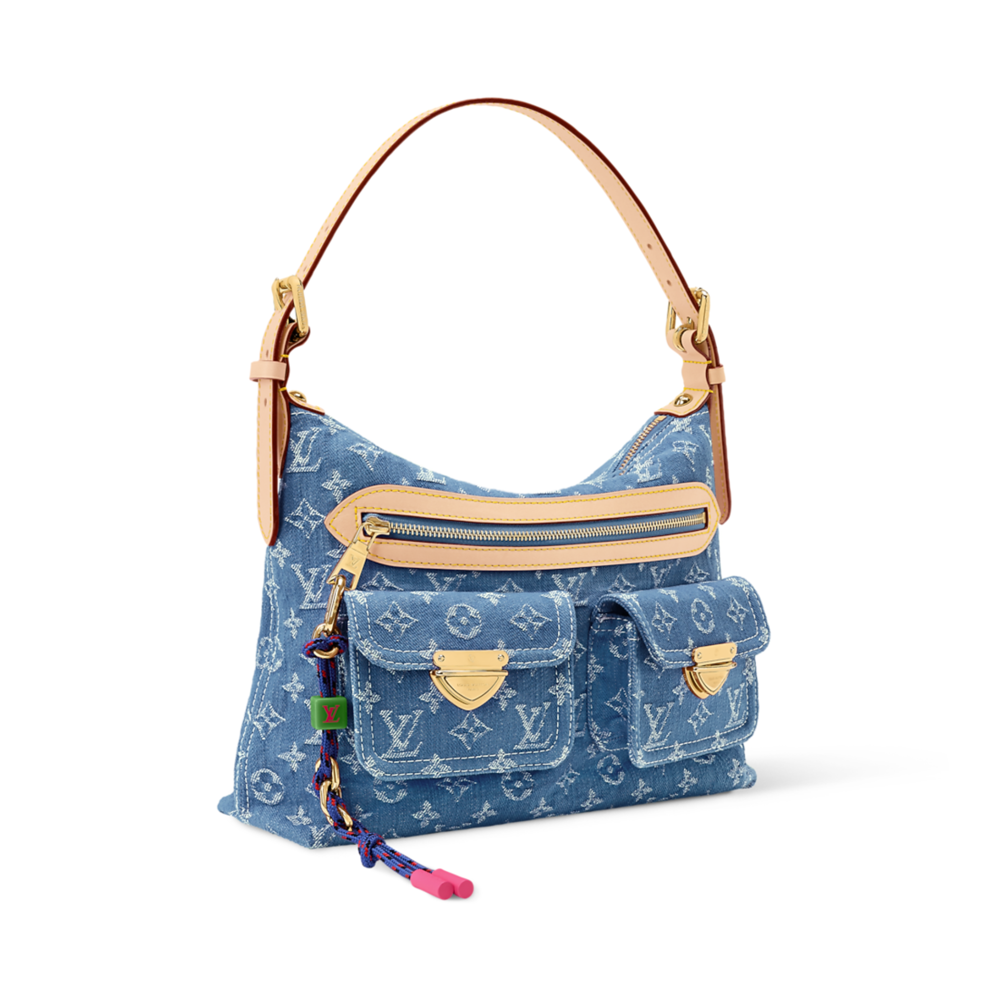 Louis Vuitton Baggy Bleu Denim M27329 30cm/11.8 in