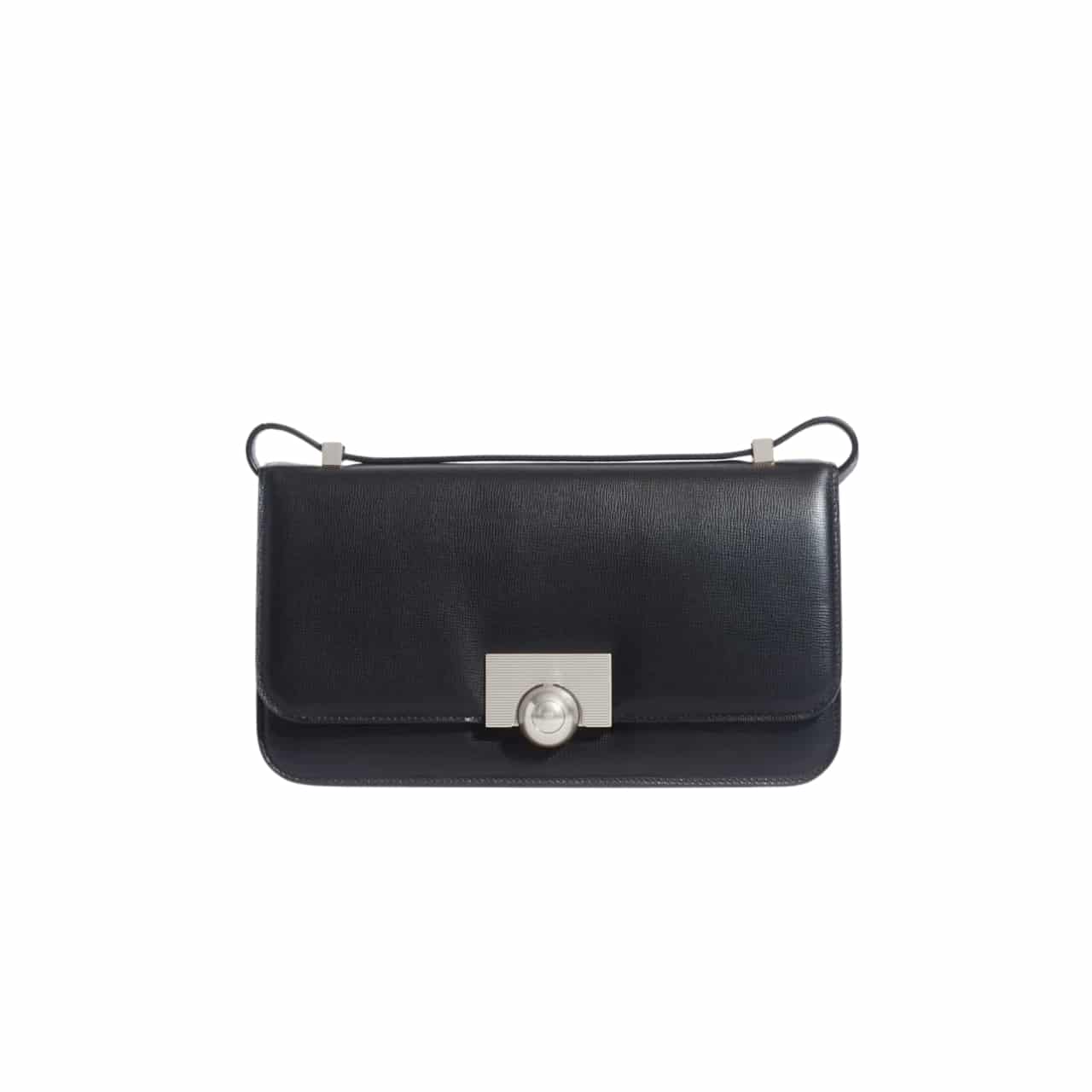 Bottega Veneta Patent Bv Classic Bag In Black 22Cm
