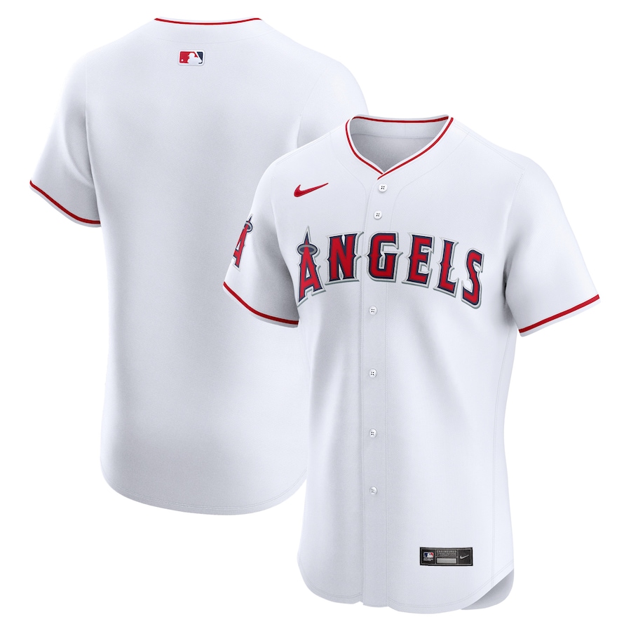 Los Angeles Angels Home Elite Jersey White